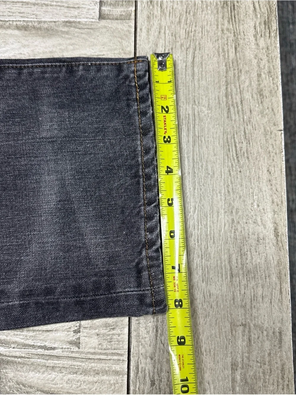 Denim & Supply Ralph Lauren Slim Jeans Washed Grey 40/32 Preppy Distressed